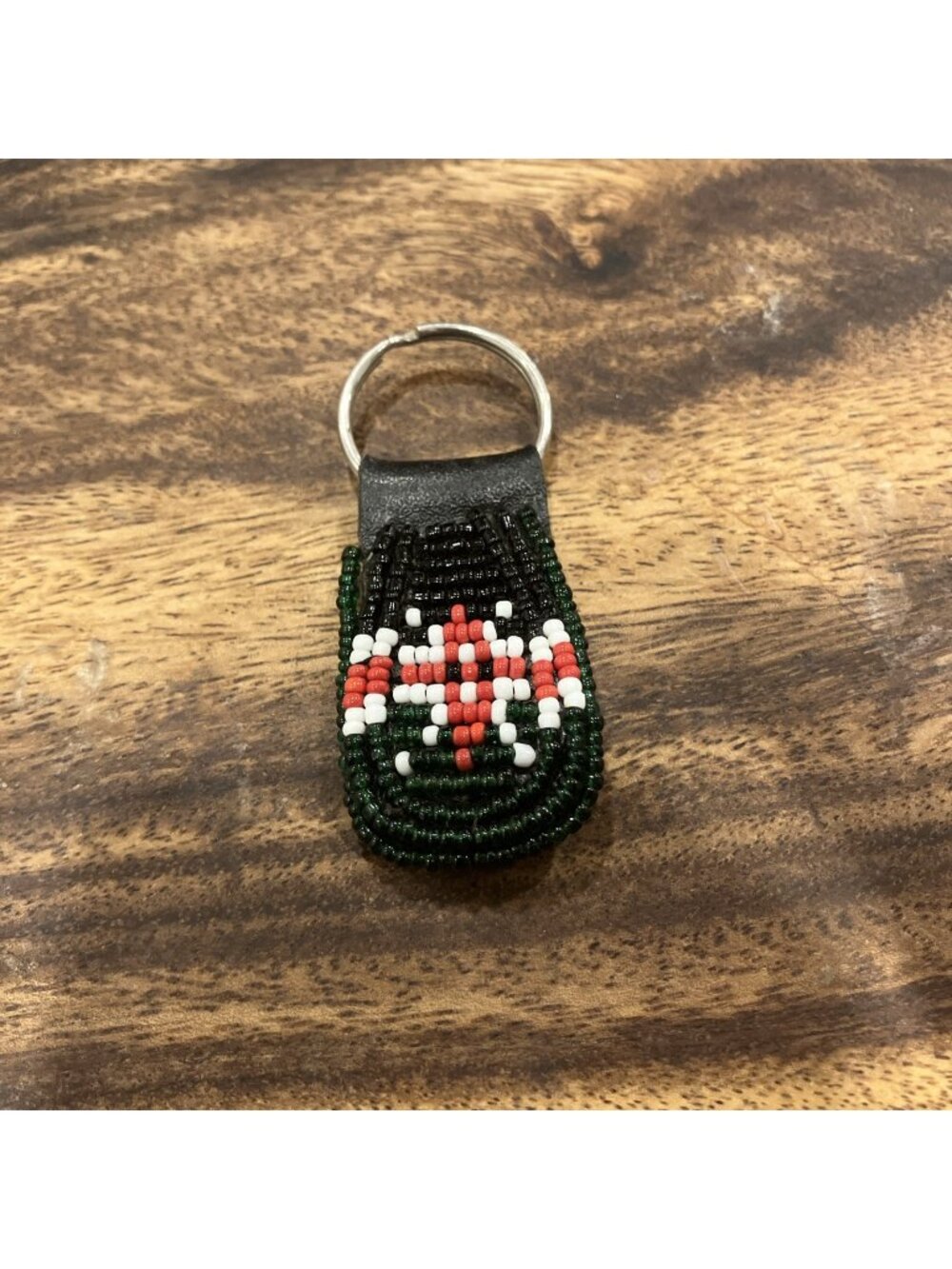 Vintage Beaded Keychain